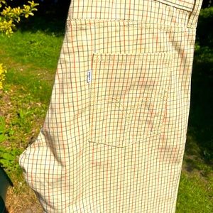NWOT LEVI’S PLAID SKINNY TROUSER 511 RE-ISSUED